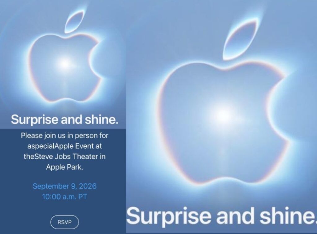 Apple Surprise and shine Event