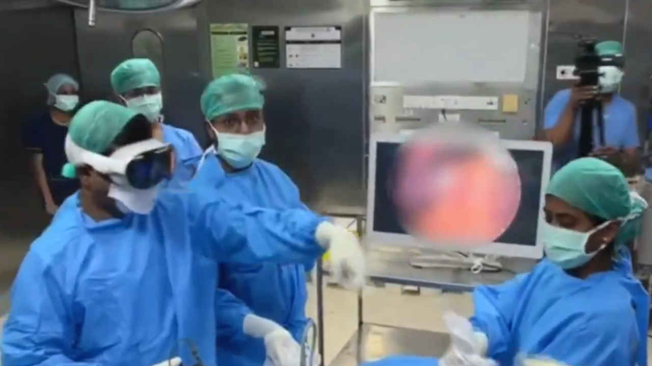 How Indian doctors used Apple Vision Pro in a Bariatric Surgery