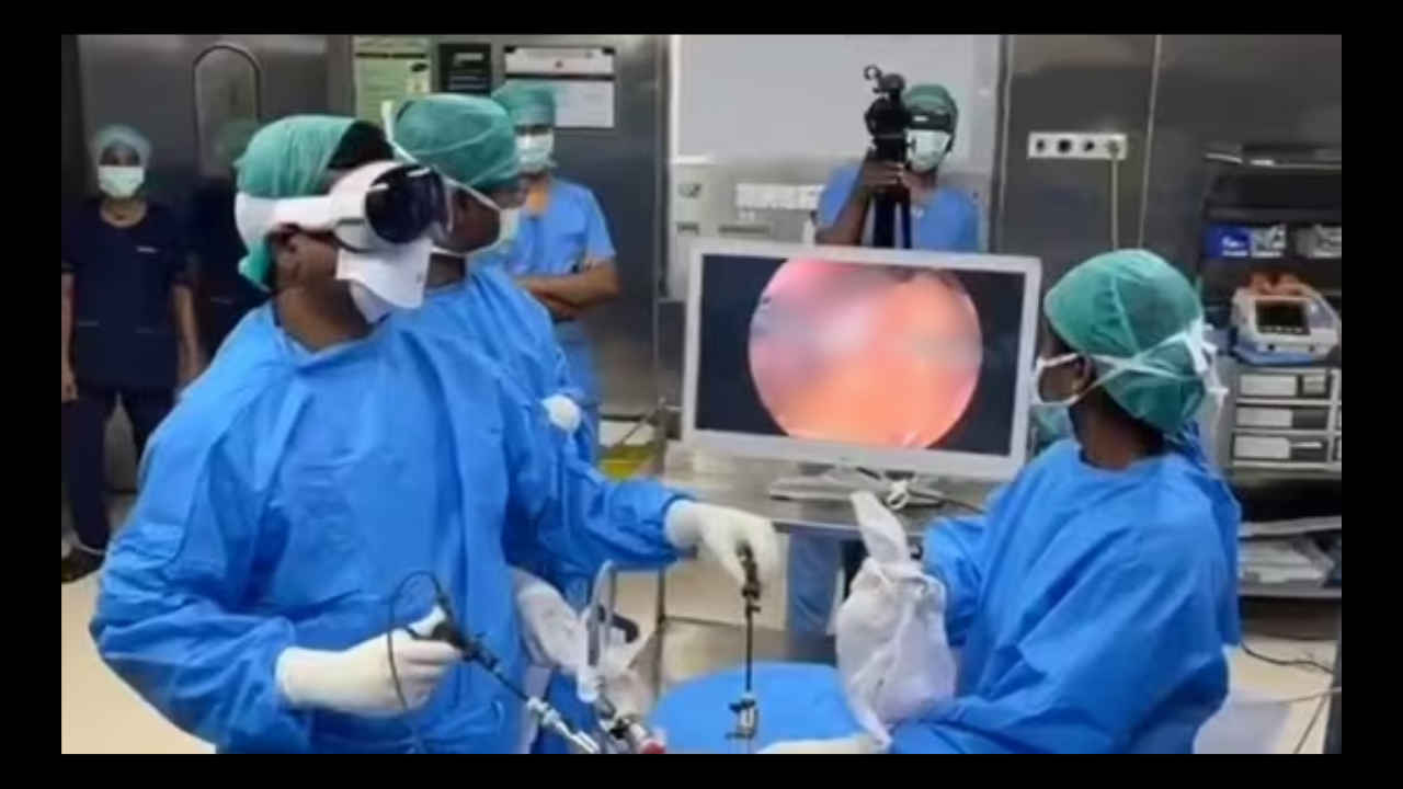 How Indian doctors used Apple Vision Pro in a Bariatric Surgery