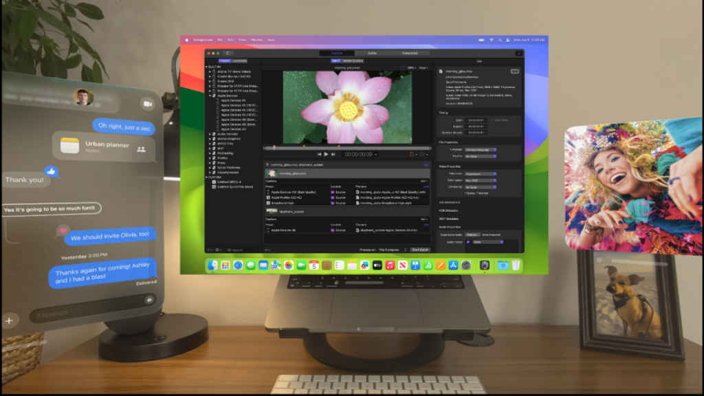 Mac to Apple Vision Pro