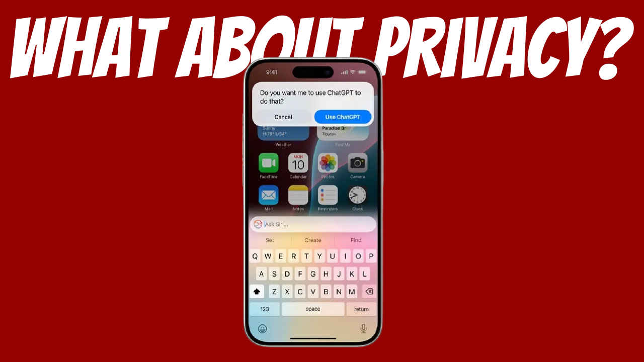 Apple has integrated ChatGPT into iOS 18, but what about privacy?