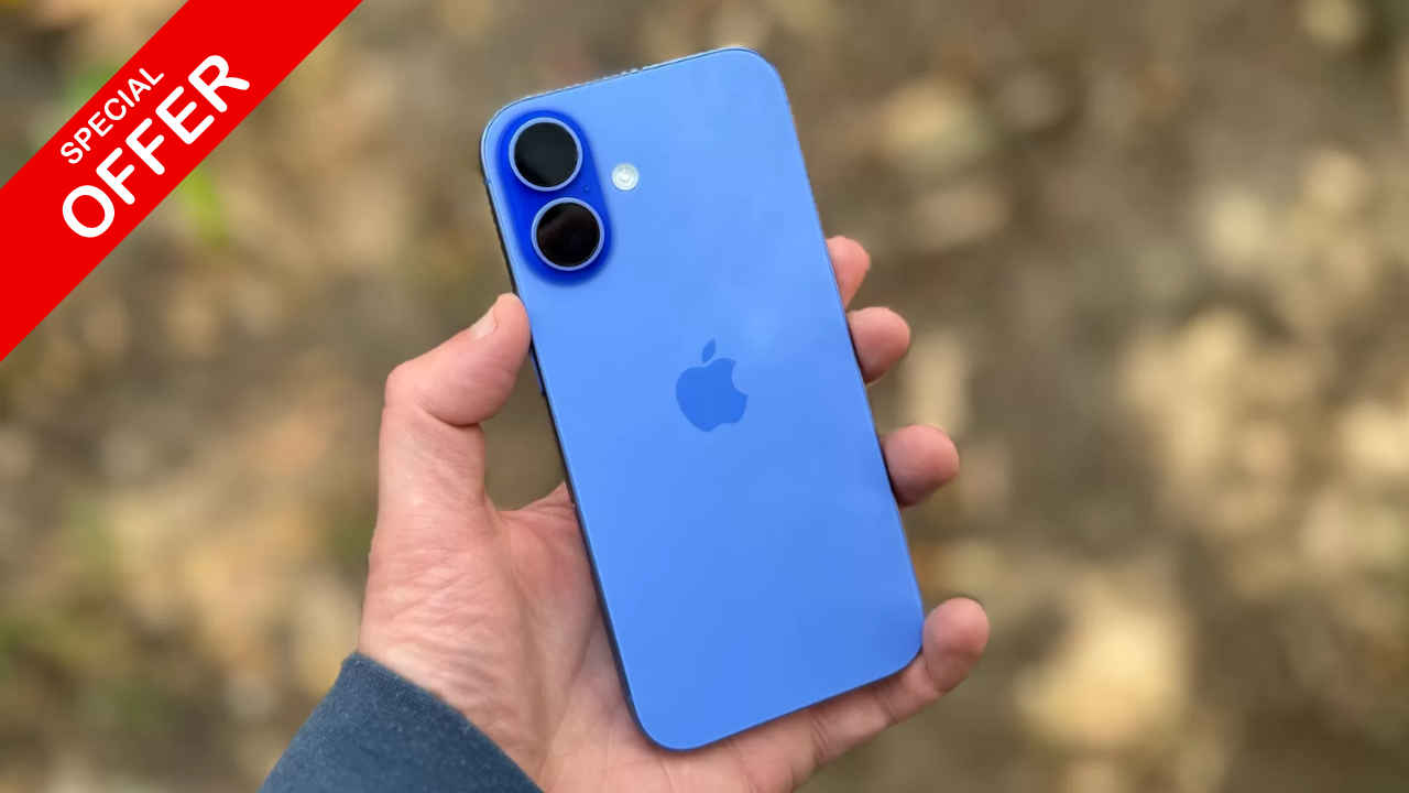 ಅಮೆಜಾನ್‌ನಲ್ಲಿ Apple iPhone 16 ಈಗ ಆಕರ್ಷಕ ವಿನಿಮಯ ಆಫರ್ಗಳೊಂದಿಗೆ 30,949 ರೂಗಳಿಗೆ ಲಭ್ಯ!