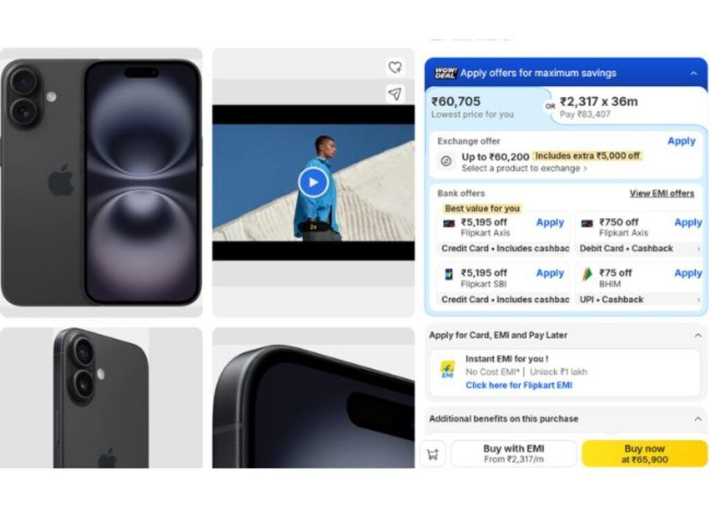 Apple iPhone 16 discount