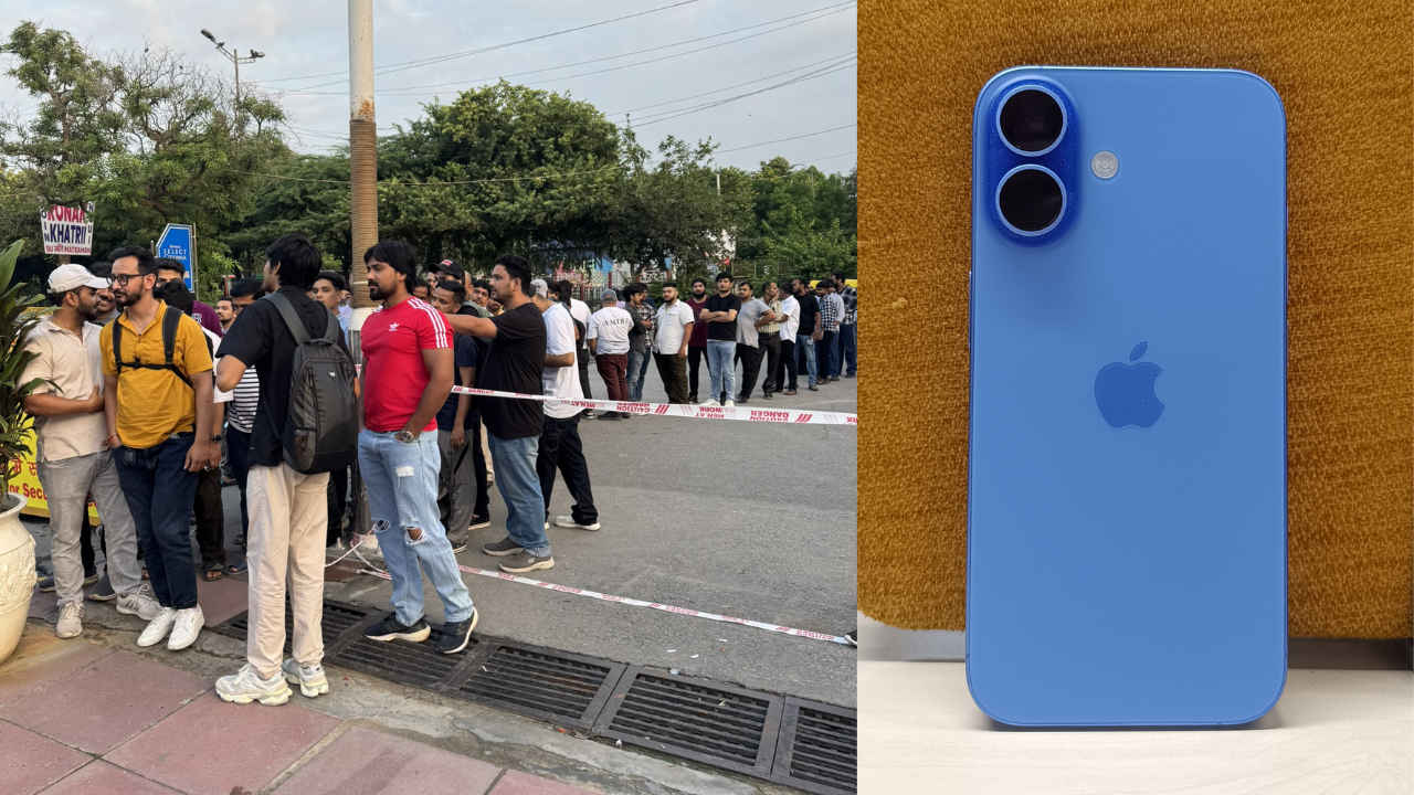 Apple iPhone 16 series first sale starts today, fans line-up outside Delhi store