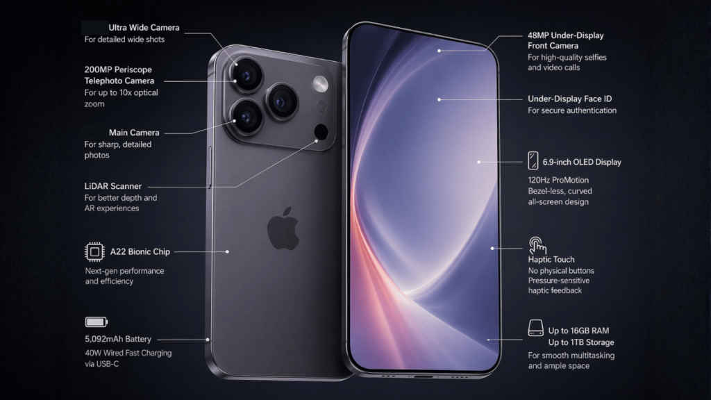 Apple iPhone 20 specs