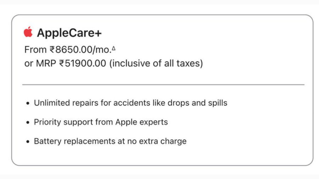 AppleCare+ for iPhone Duo What does it offer