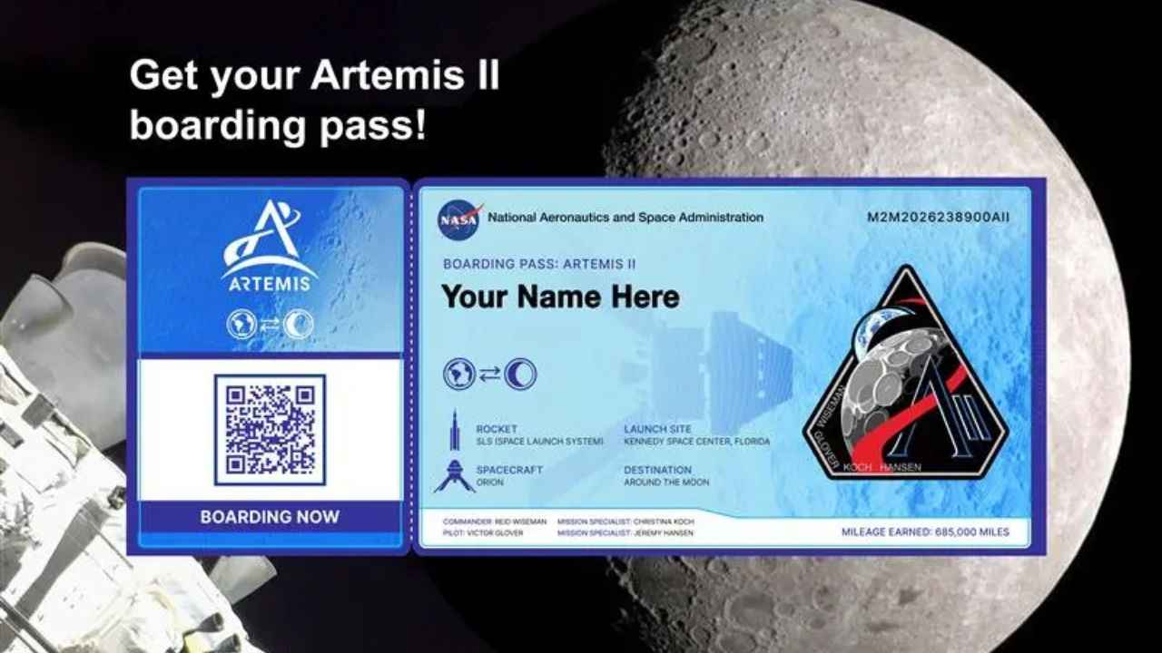 Send your name to the Moon for free with NASA’s Artemis II mission: Here’s how