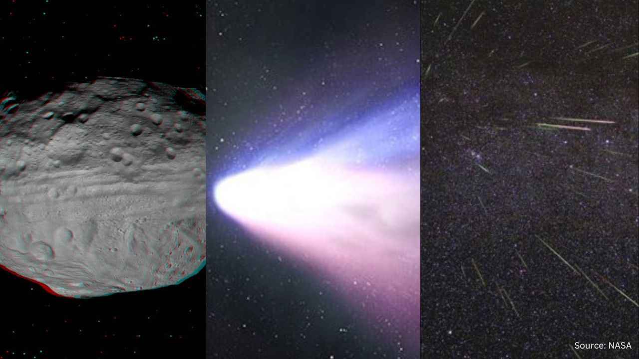 Asteroid vs Comet vs Meteors: What are they and how are they different