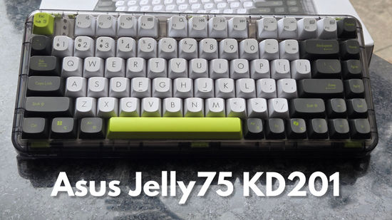 ASUS Jelly75 KD201 review: A colourful case for ditching the gamer aesthetic