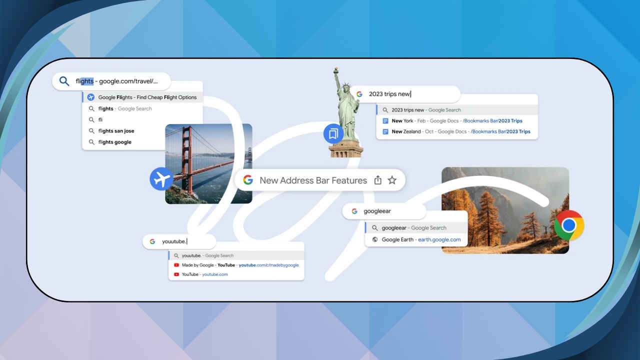 Google updates Chrome address bar with smarter autocomplete, bookmark search & more