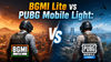 BGMI Lite vs PUBG Mobile Light: Launch timeline, design, servers and more compared