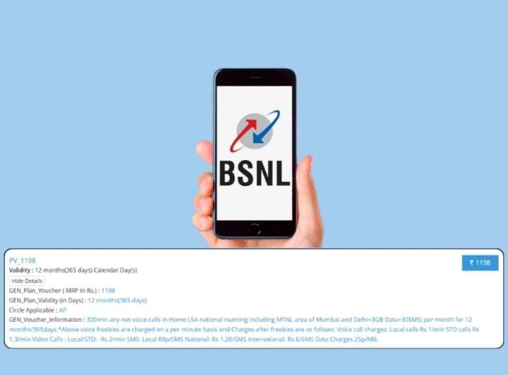 BSNL best budget prepaid Plan