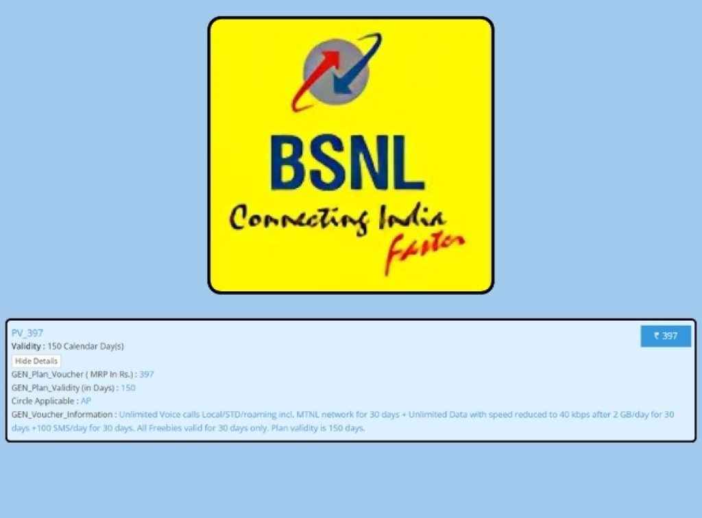 BSNL Best Prepaid Plan