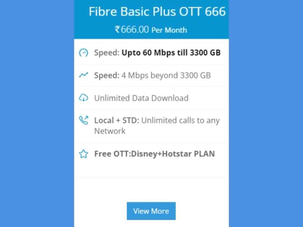 BSNL Rs 666 Broadband Plan