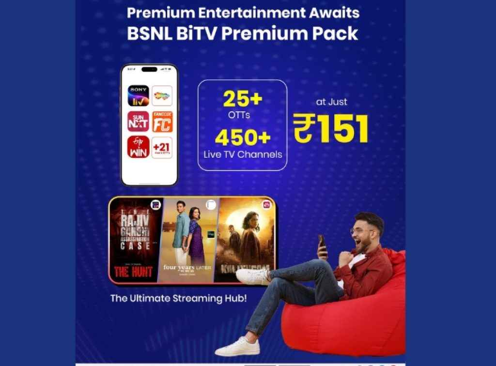 BSNL prepaid OTT plans, BSNL OTT plan Kerala,