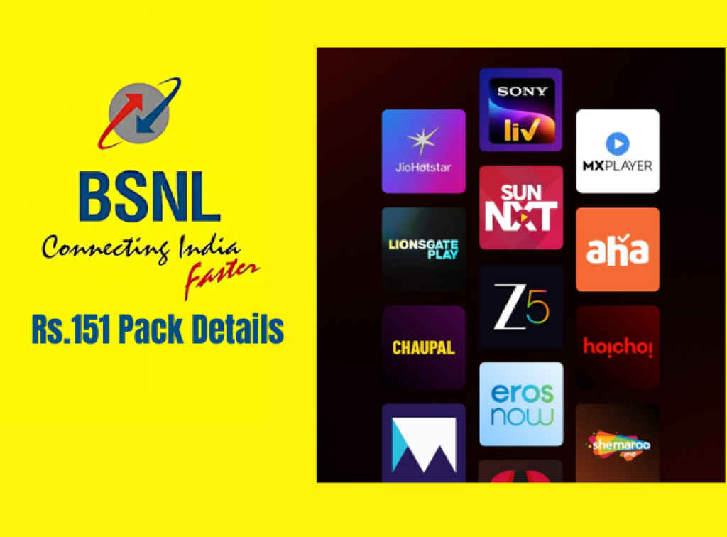 BSNl Rs.151 Pack