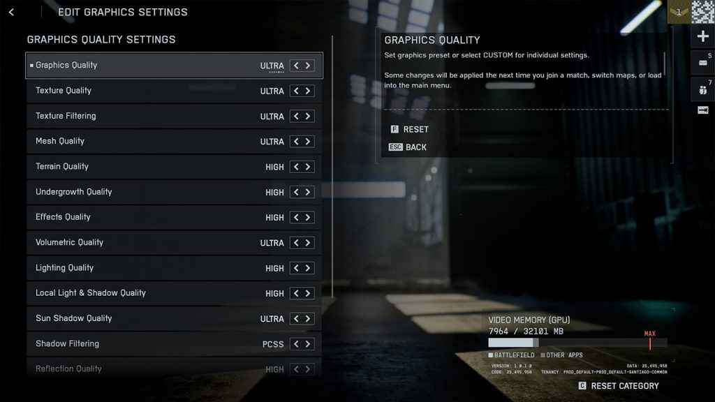 Battlefield 6 Graphics Settings