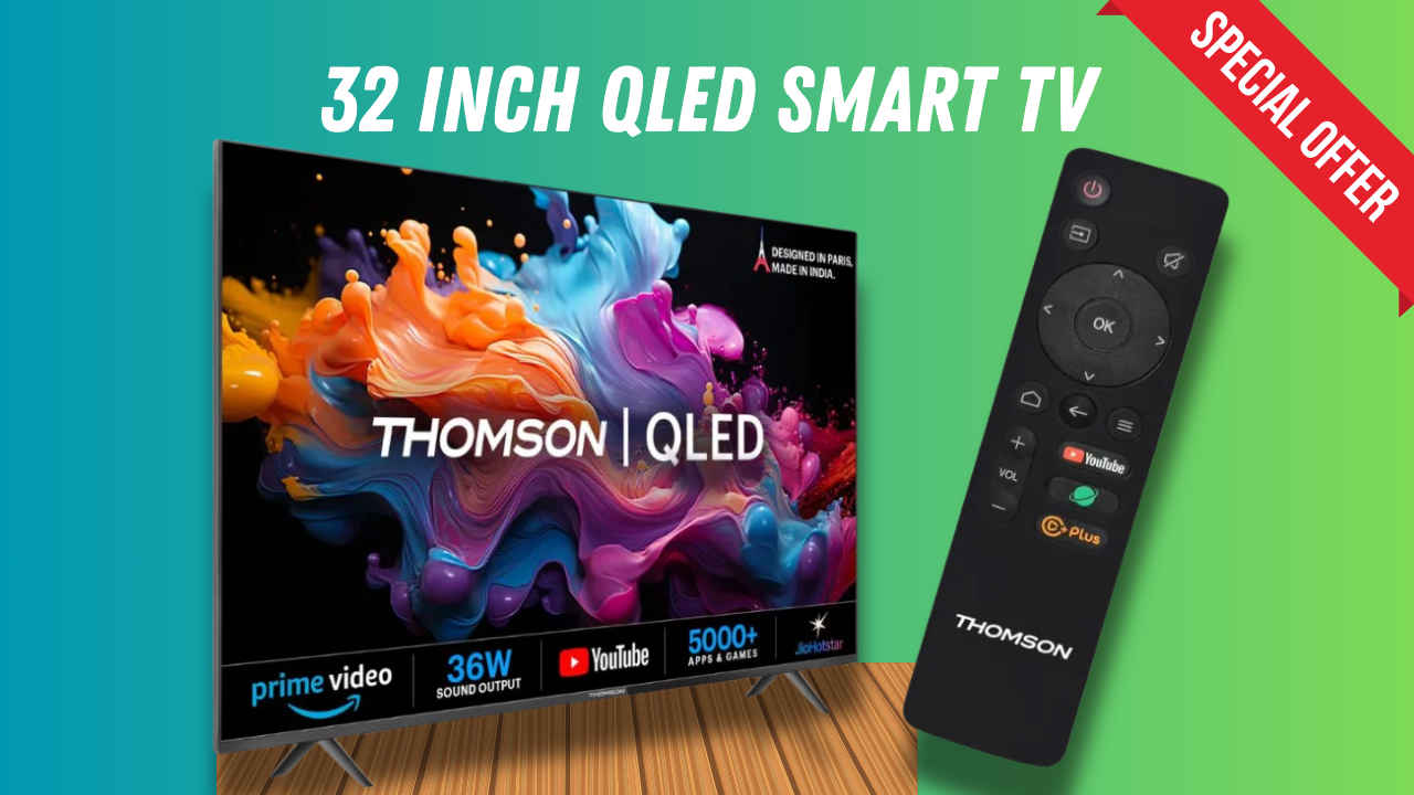 32 ಇಂಚಿನ ಜಬರ್ದಸ್ತ್ QLED Smart TV ಫ್ಲಿಪ್‌ಕಾರ್ಟ್‌ನಲ್ಲಿ ಕೇವಲ ₹7,999 ರೂಗಳಿಗೆ ಮಾರಾಟವಾಗುತ್ತಿದೆ!
