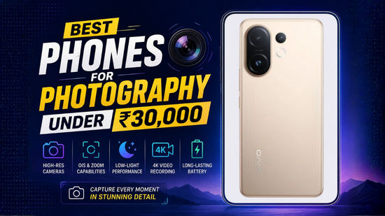 Best phones for photography under Rs 30,000: Vivo T4 Pro, OnePlus Nord CE6 Lite and more