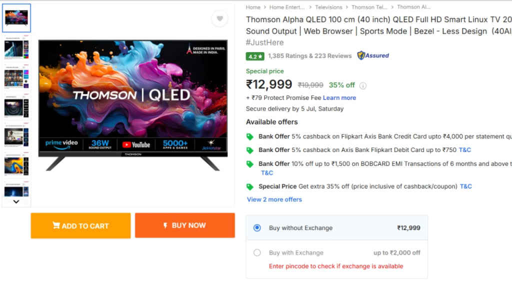 Best Smart TV - 40 Inch Smart TV