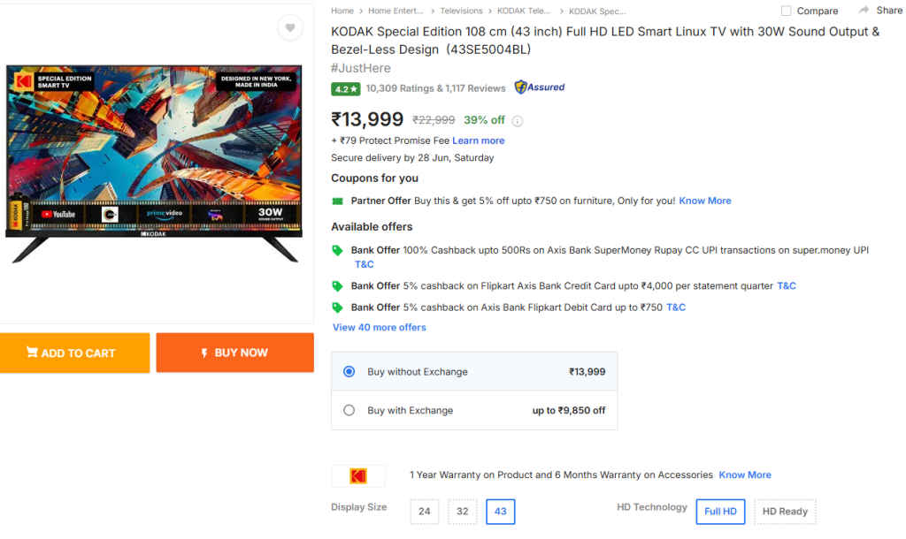 Best Smart TV Deal - Limited Time Offer