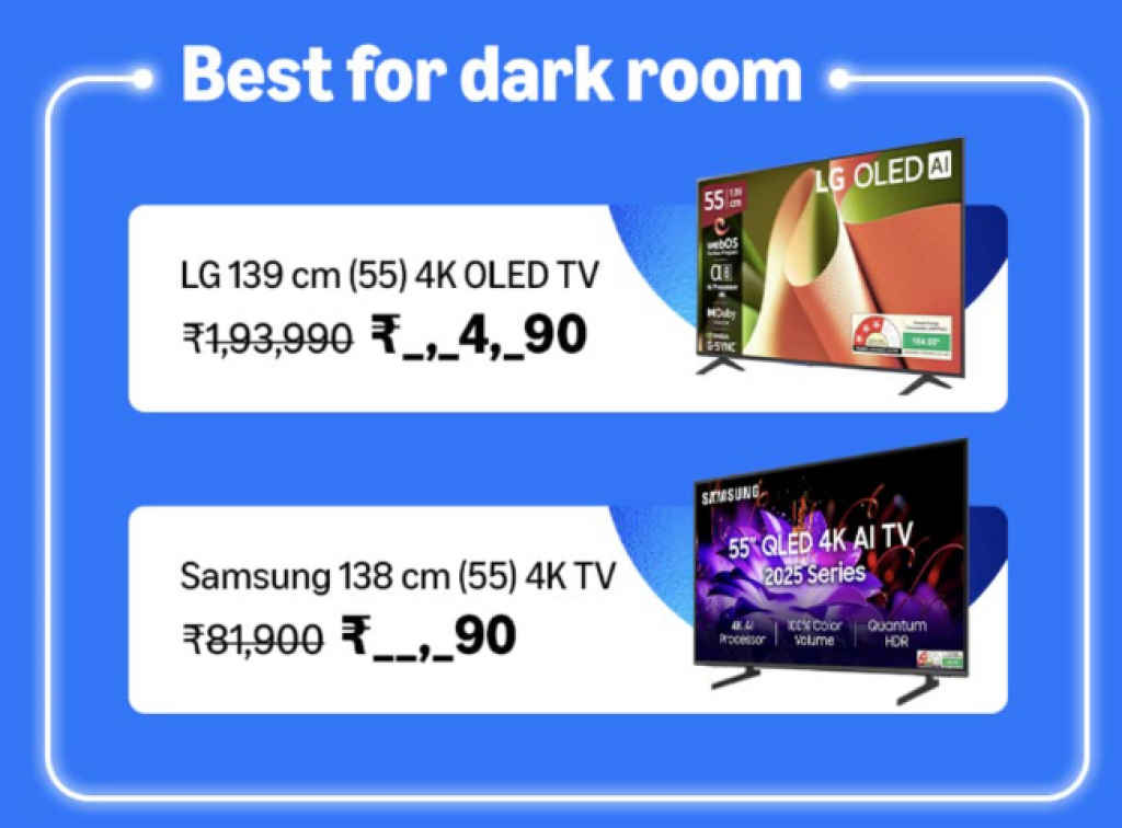 Best deals on 4k Smart Tv on Amazon