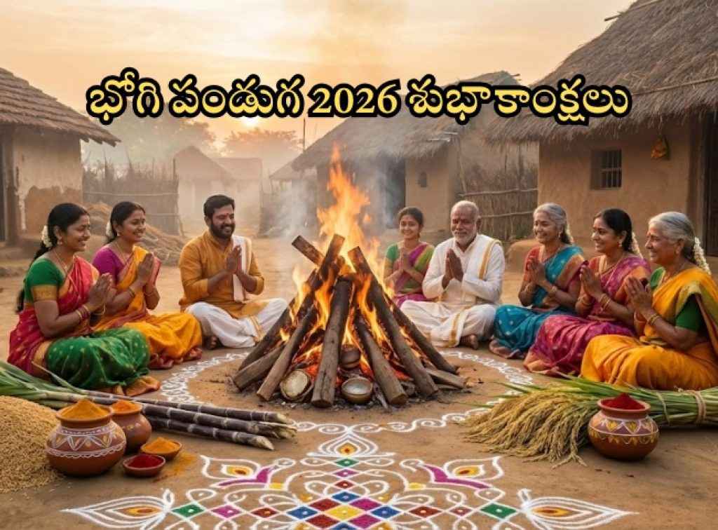 Bhogi 2026 Wishes images