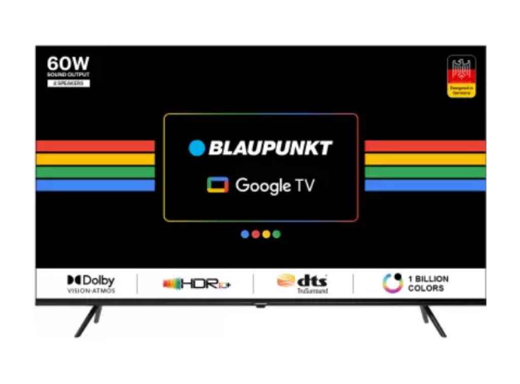 Blaupunkt CyberSound G2 Series 50 inch smart tv deal on flipkart