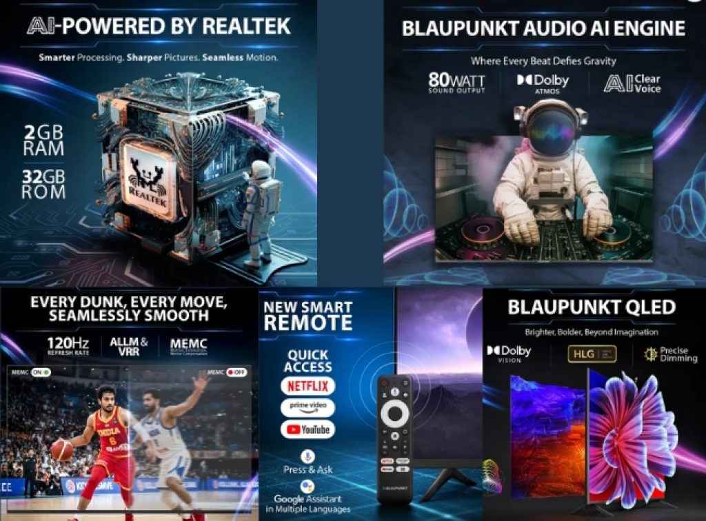 Blaupunkt QLED Smart Tvs