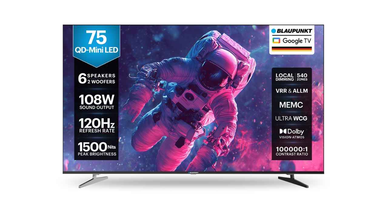 సూపర్ సౌండ్ మరియు బిగ్ స్క్రీన్ తో వచ్చిన బ్లౌపంక్ట్ కొత్త Mini LED Smart Tv ఫస్ట్ సేల్.!