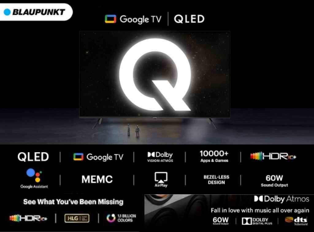 Blaupunkt(50) 4K QLED Smart Tv