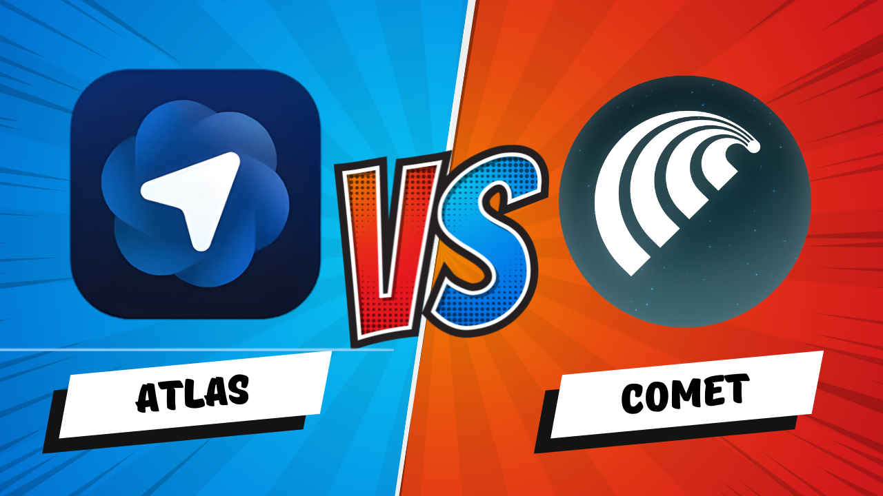 ChatGPT Atlas vs Perplexity Comet: Major differences, feature comparison, and everything else you should know