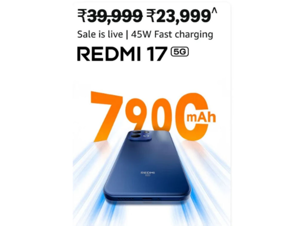 Redmi 17 5G Phone under Rs 25000 on Amazon