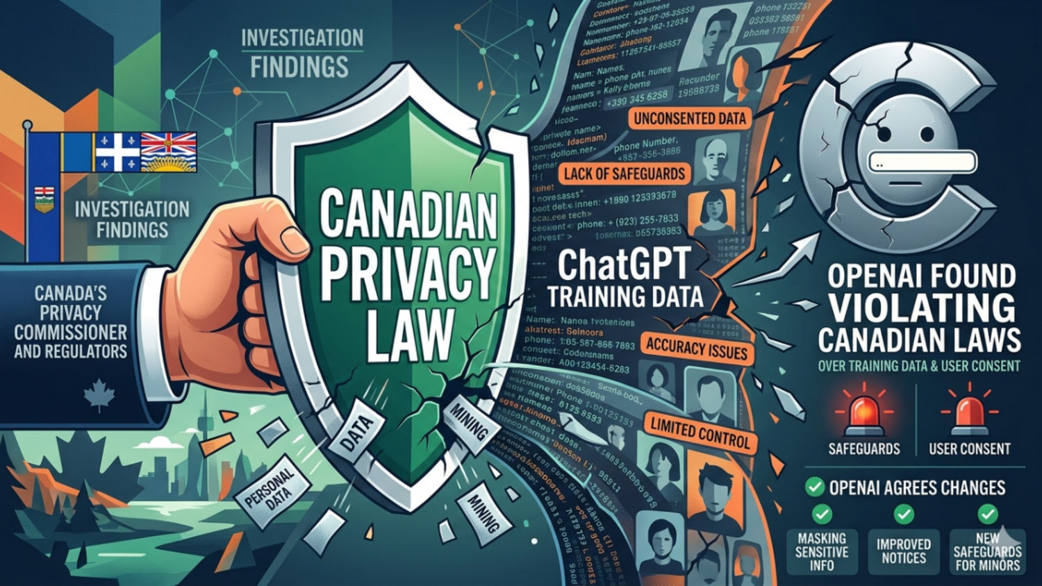 OpenAI found violating Canadian privacy laws over ChatGPT training data ...