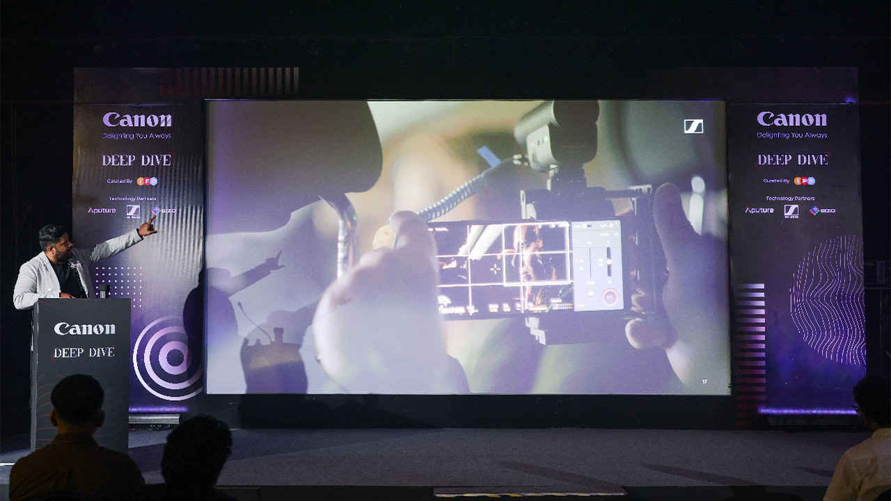 Canon Deep Dive workshop in Mumbai: practical lessons on coverage, audio, and colour