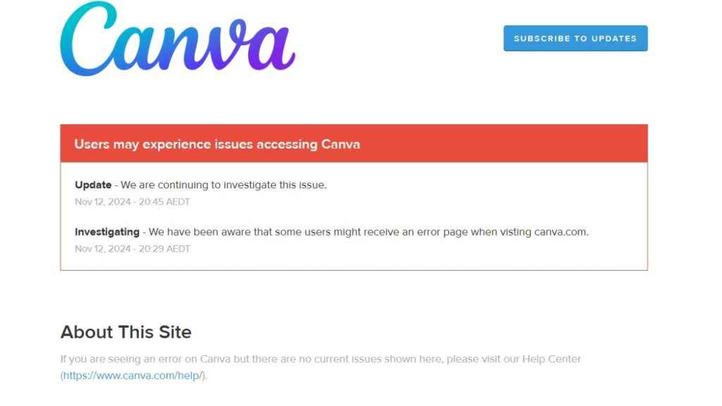 Canva Down for PC