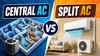 Central AC vs split AC: Price, cooling coverage, energy efficiency and other factors compared