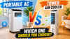 Portable AC vs Tower Air cooler: From price to cost and cooling, every aspect explained