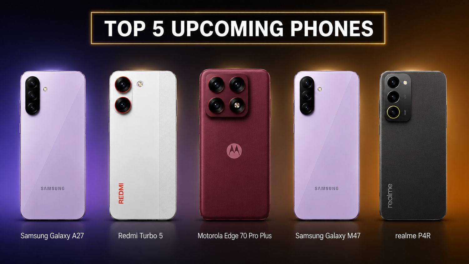 Top 5 upcoming smartphones worth waiting for before your next upgrade