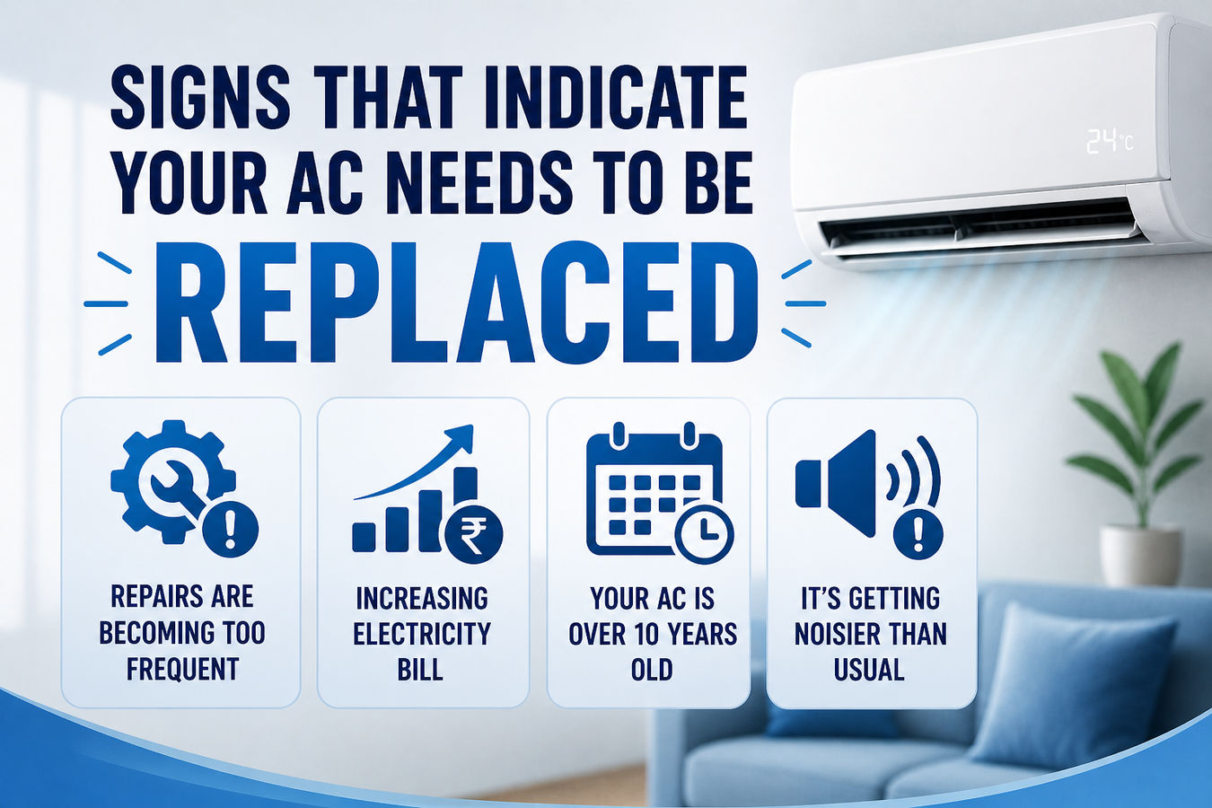 When should you replace your AC? Check out these warning signs