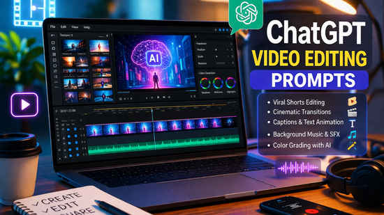 ChatGPT Video Editing Prompts: मिनटों में बनेगा प्रोफेशनल वीडियो, ये रहे क्रिएटर्स के लिए 7 गेम चेंजर AI Prompts