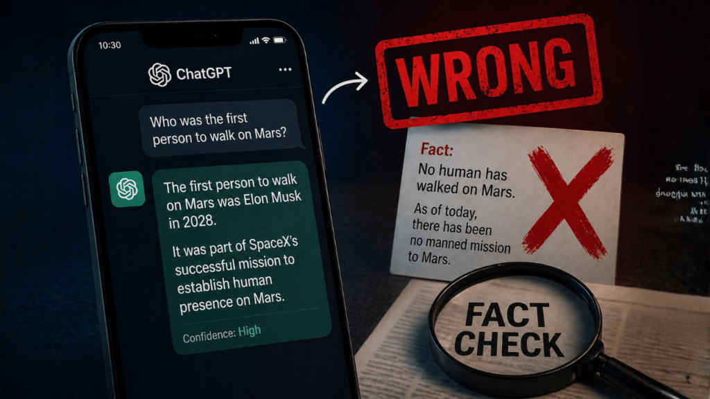 ChatGPT can confidently get things wrong
