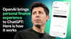 OpenAI brings personal finance experience to ChatGPT: Here is how it works