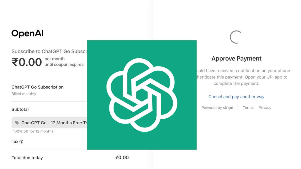ChatGPT Go सालभर के लिए हो गया फ्री, लेकिन पेमेंट वेरिफिकेशन में आपको भी आ रही दिक्कत? ऐसे होगी दूर