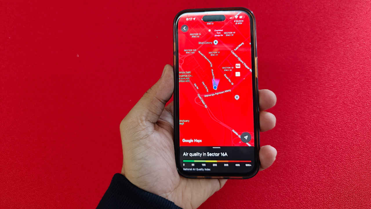 How to check real-time hyperlocal AQI using Google Maps amid rising Delhi pollution: 8 easy steps