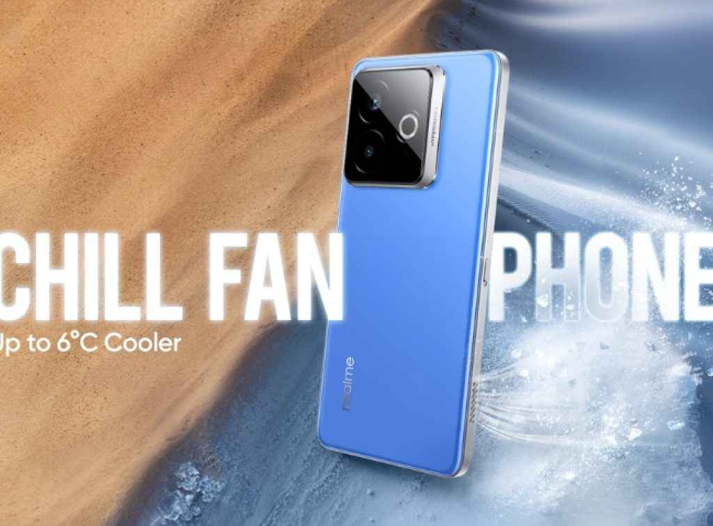 Chill Fan Realme Concept phone