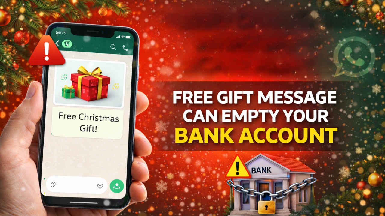 Christmas Gift Scam: ಉಚಿತ ಕ್ರಿಸ್‌ಮಸ್ ಗಿಫ್ಟ್, ಉಚಿತ ವೌಚರ್ ಅಥವಾ ಕ್ಯಾಶ್‌ಬ್ಯಾಕ್ ಬಗ್ಗೆ ಮೆಸೇಜ್ ಬಂದ್ರೆ ಎಚ್ಚರ!