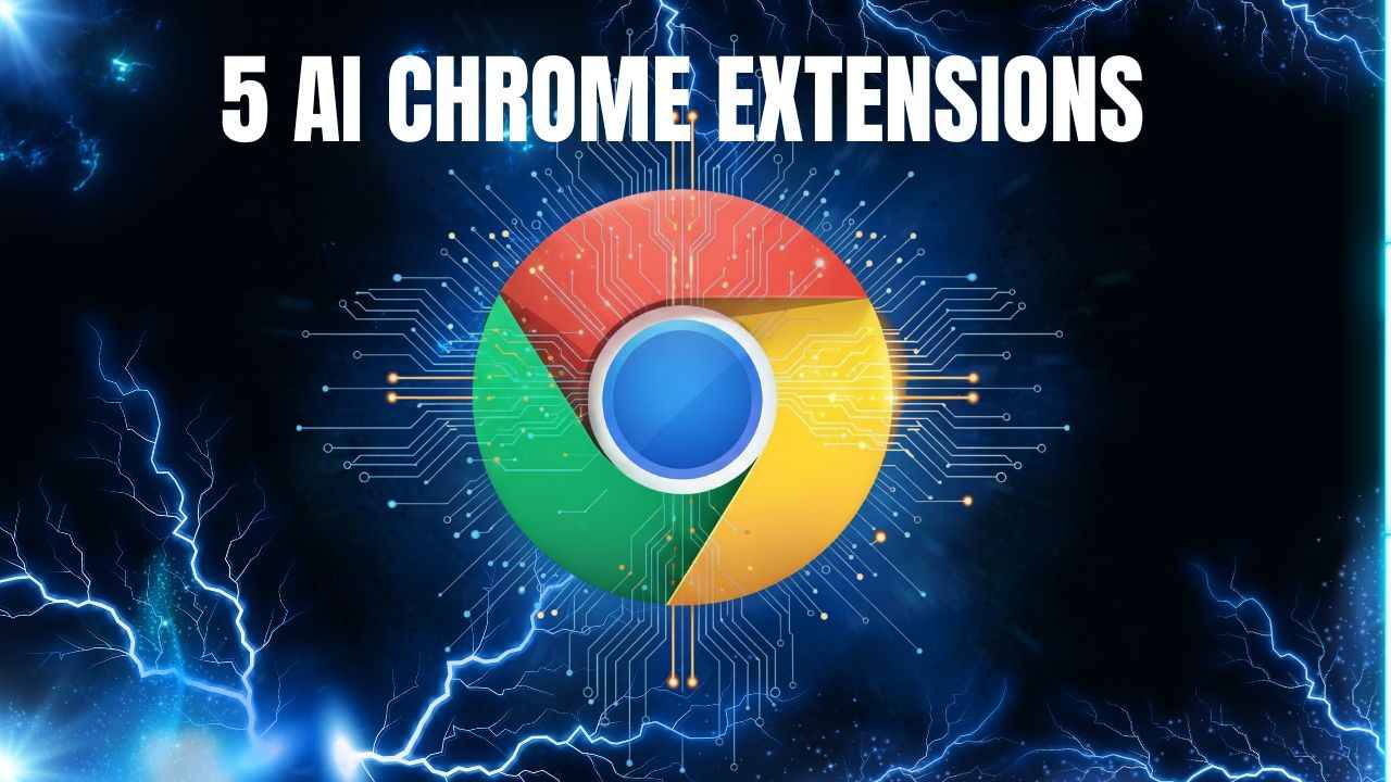 5 AI extensions to supercharge your Google Chrome browser