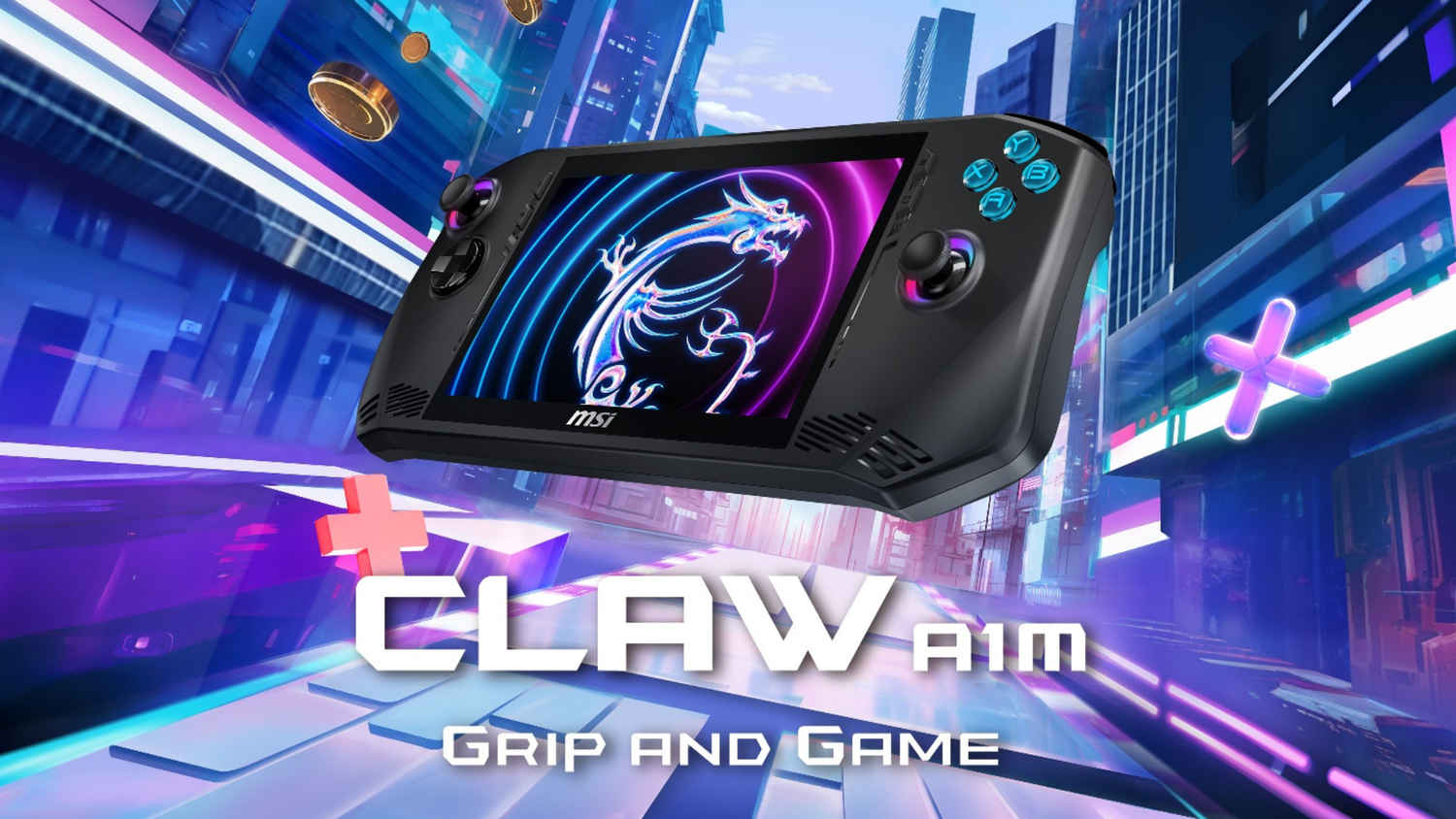 MSI Unveils Handheld Gaming Device, the MSI Claw, Powered by Meteor Lake and Intel XeSS Technology @ CES 2024