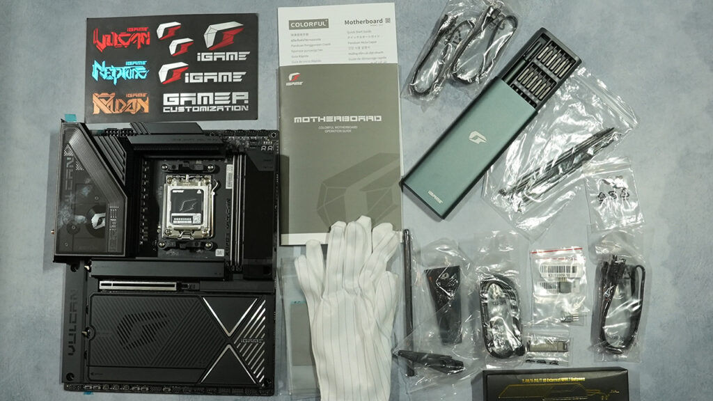 Colorful iGame X870E VULCAN OC V14 Packaging
